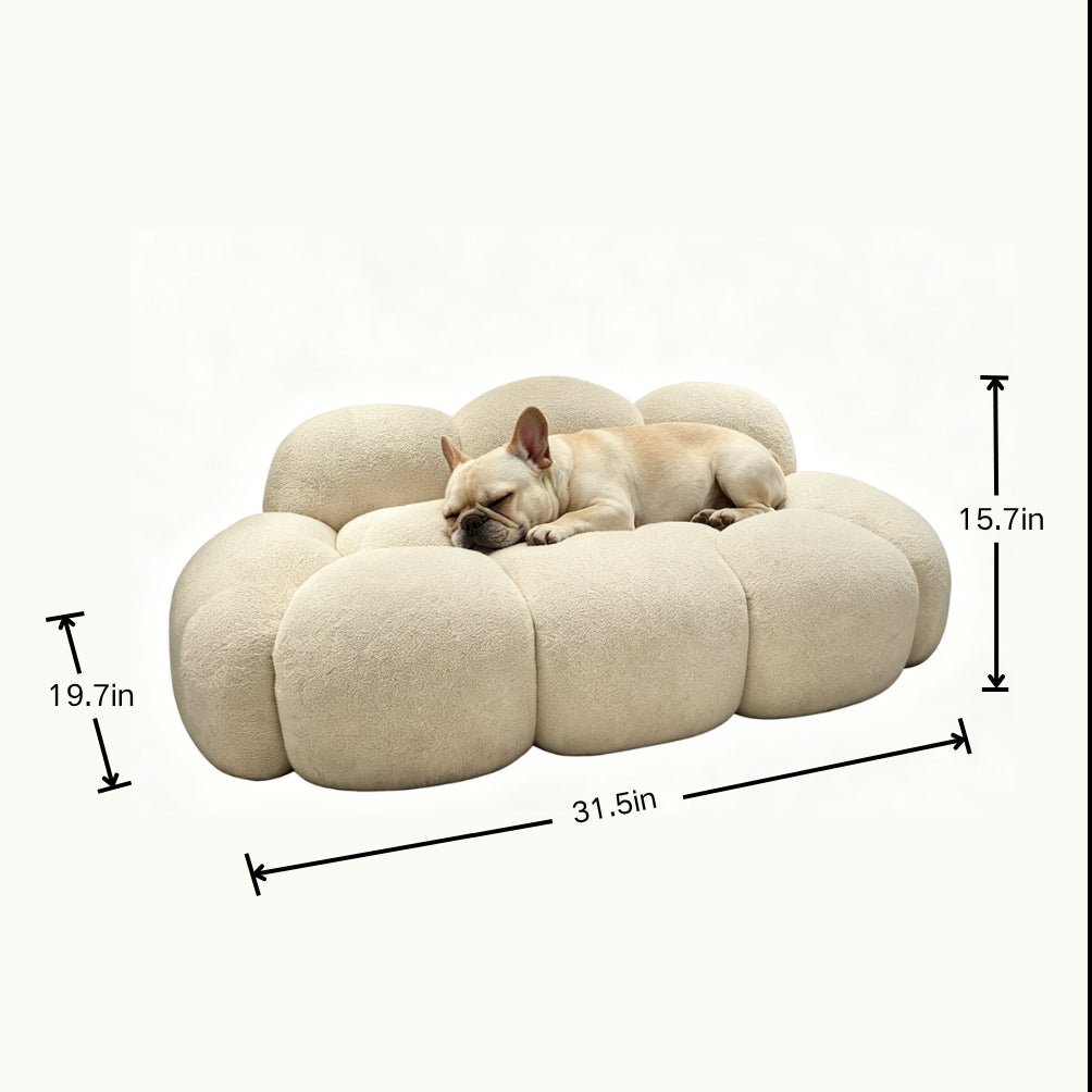 Fluffy Cloud Waterproof Dog Bed - MULIPETS